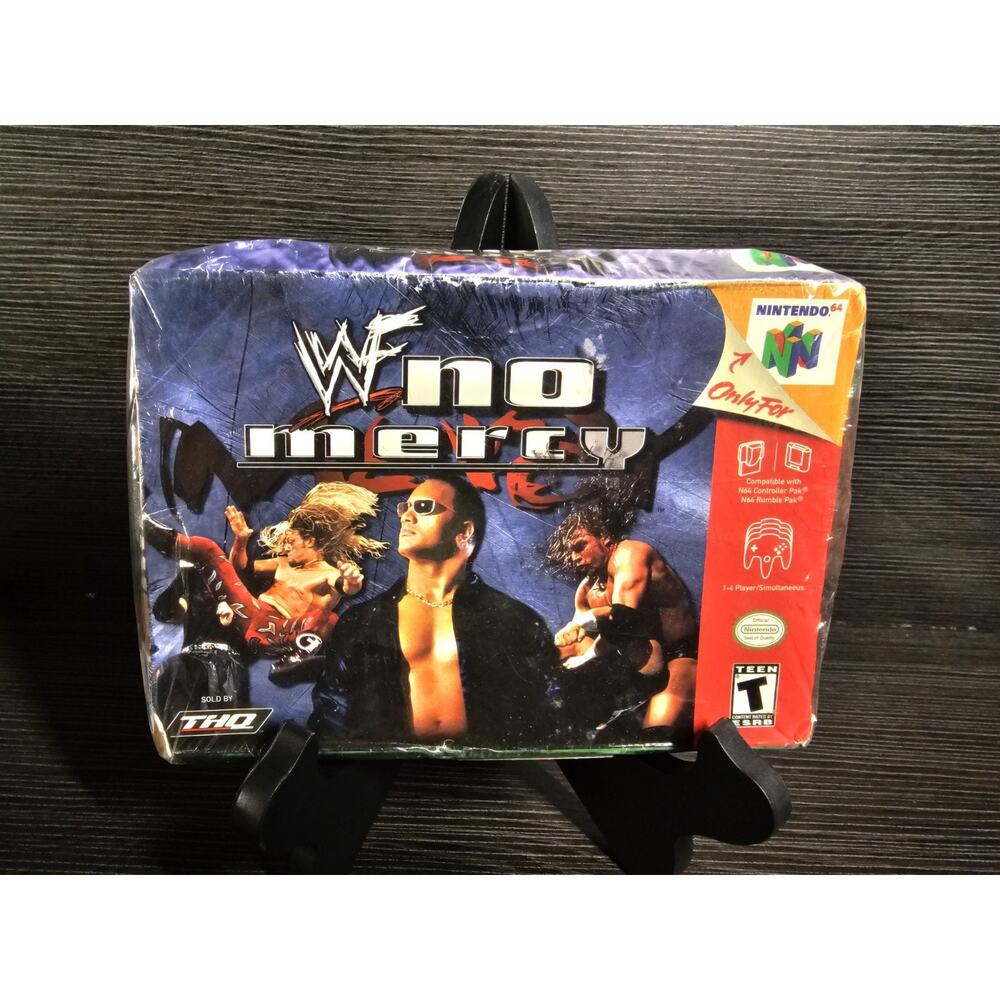 WWF NO MERCY Nintendo 64 N64 Of America 1996